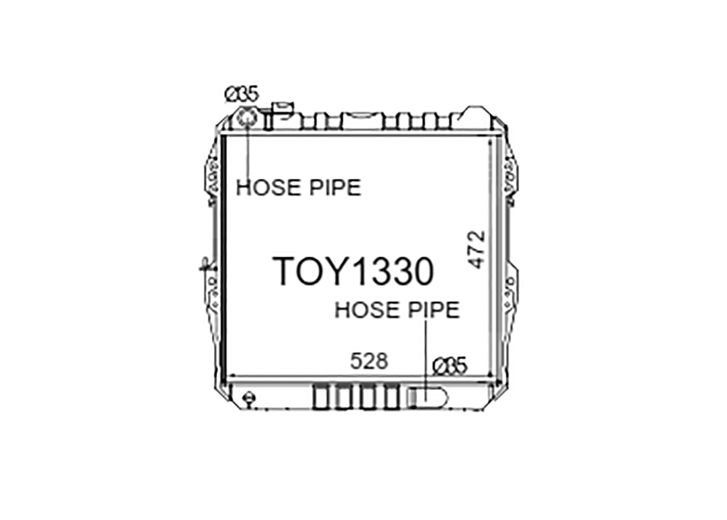 Toyota Hilux LN106 / LN107 2.8L Diesel & Hilux Surf LN130 2.4L Diesel 1988-1997