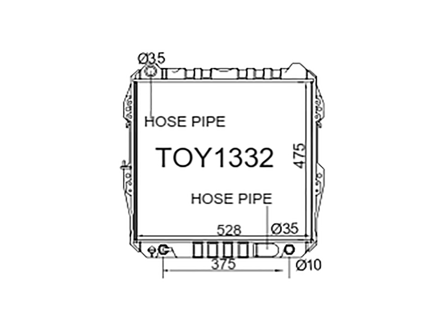 Toyota Hilux Surf LN130 2.4L Diesel 1989-1995 [No Cap]