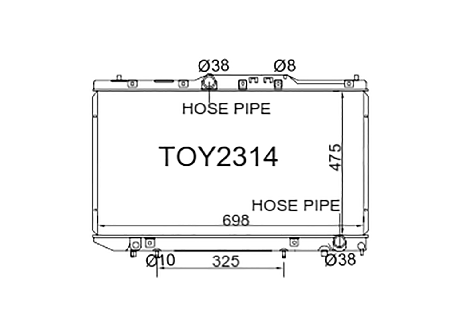 Toyota Ipsum / Picnic CXM10 2.2L Diesel 1995-2001