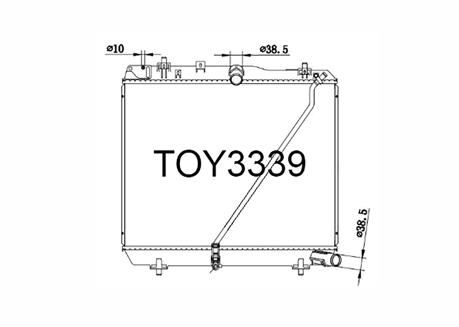 Toyota Hiace 2012- GDH201 (Bleed pipe)