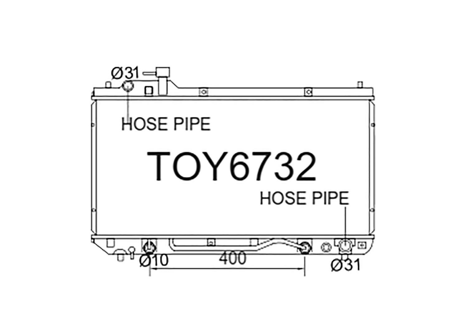 Toyota RAV4 SXA15 2.0L Petrol 1994-1997 [Pin Mount]