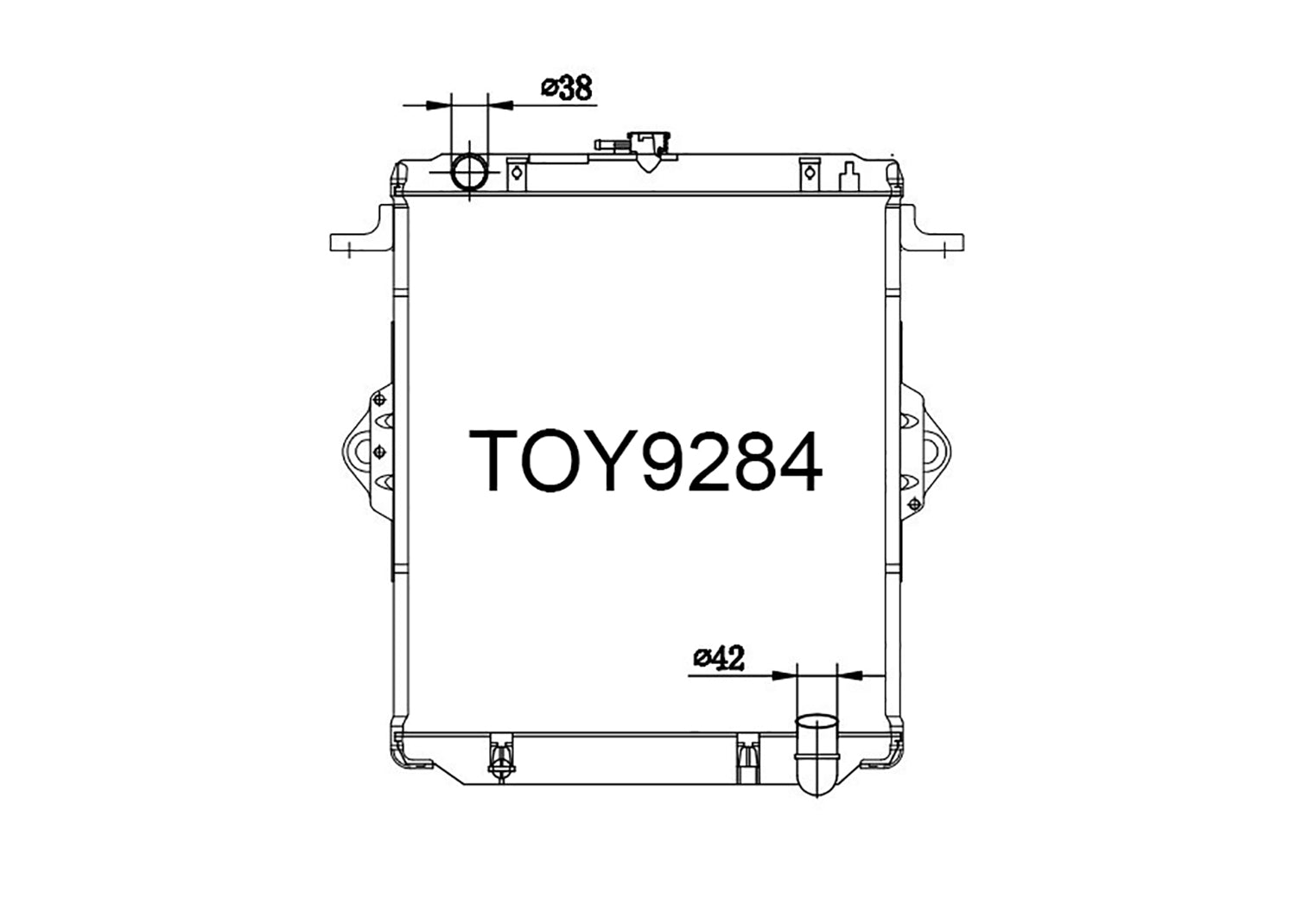 Toyota Land Cruiser HZJ78, HZJ79, HDJ78 & HDJ79 4.2L Diesel 1999-2007 [Tall Core]