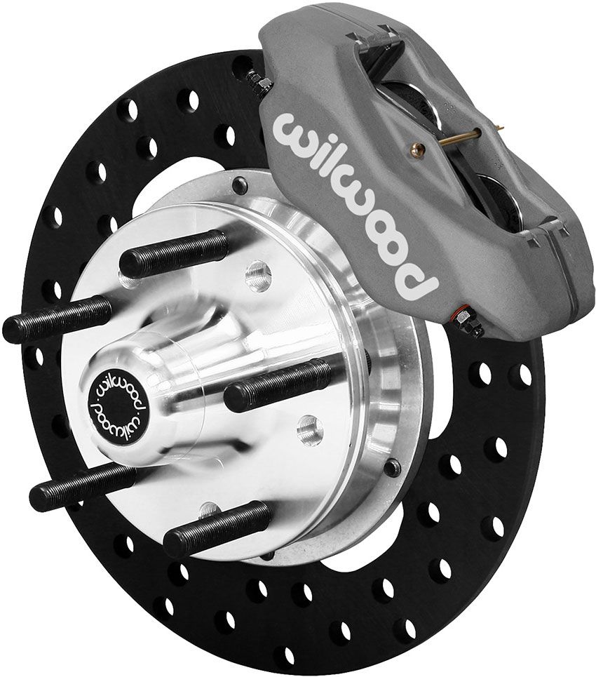 Wilwood Forged Dynalite Pro Series Front Brake Kit, Drilled WB140-4307-BD