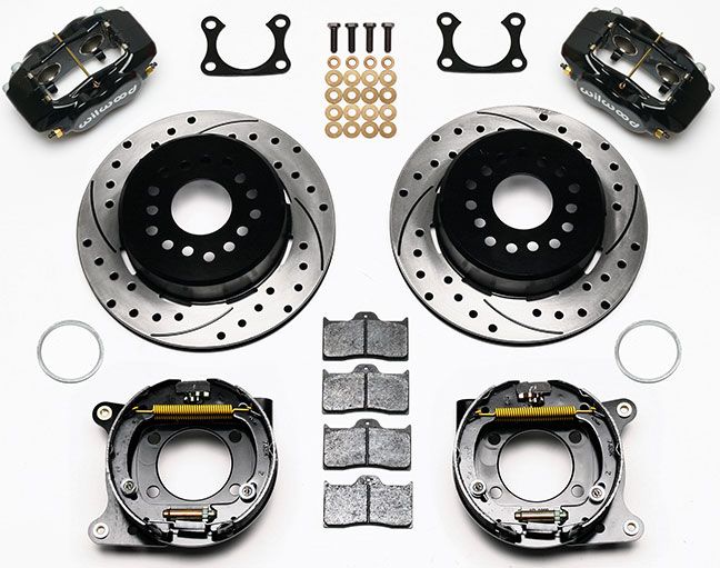 Wilwood Forged Dynalite Rear Parking Brake Kit Drilled WB140-7139-D