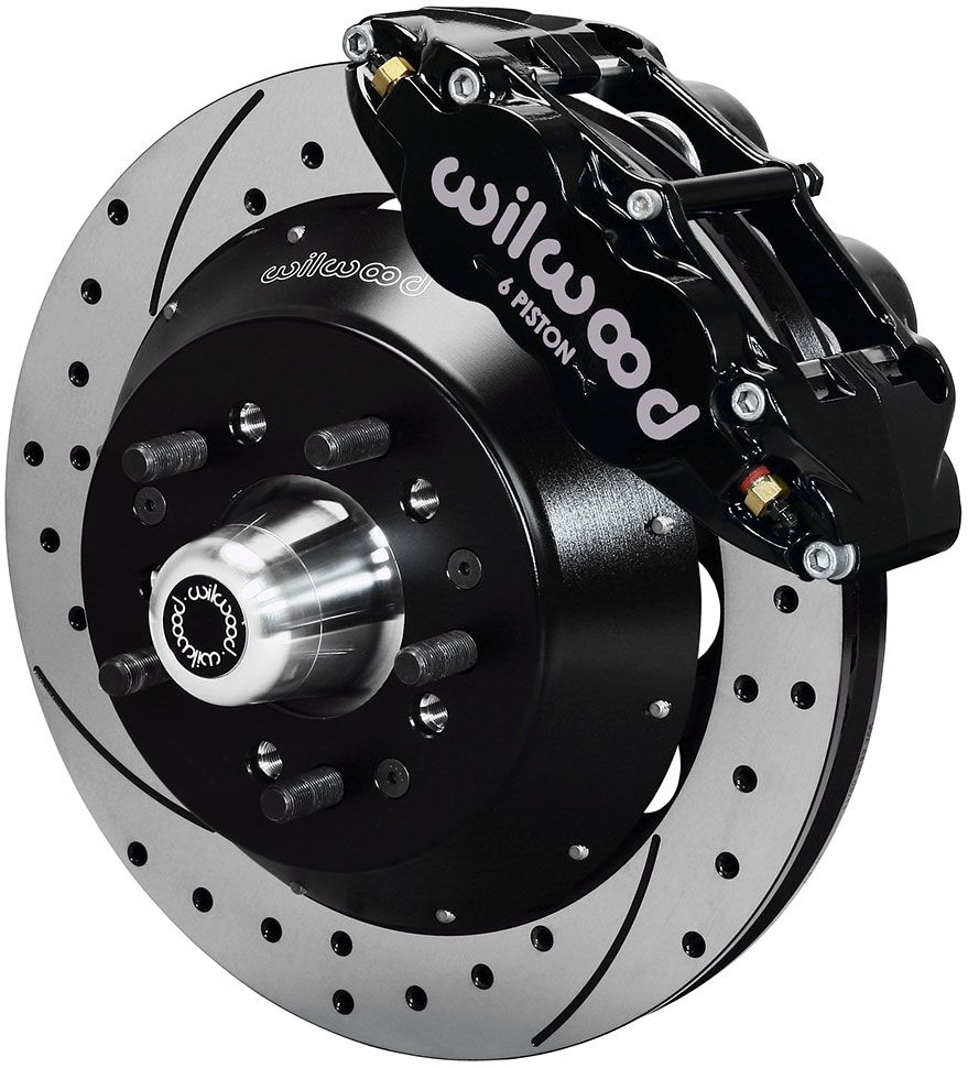 Wilwood Forged Narrow Superlite 6R Big Brake Front Brake Kit (Hub) WB140-9803-D