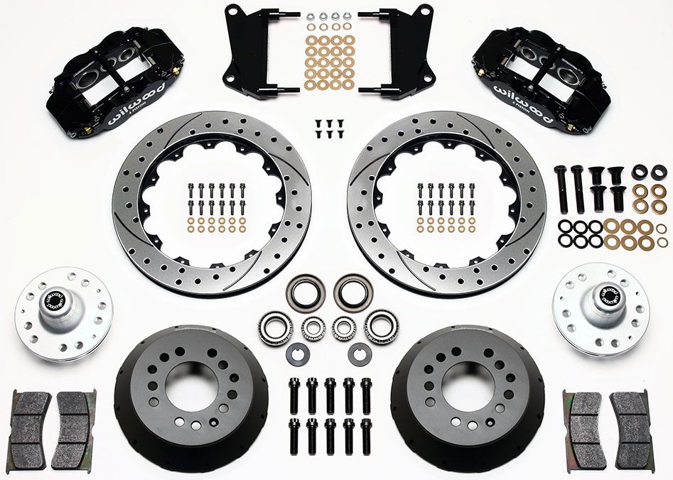 Wilwood Forged Narrow Superlite 6R Big Brake Front Brake Kit (Hub) WB140-9803-D