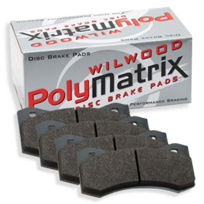 Wilwood PolyMatrix Brake Pad Set with Q Compound WB150-Q-7112K