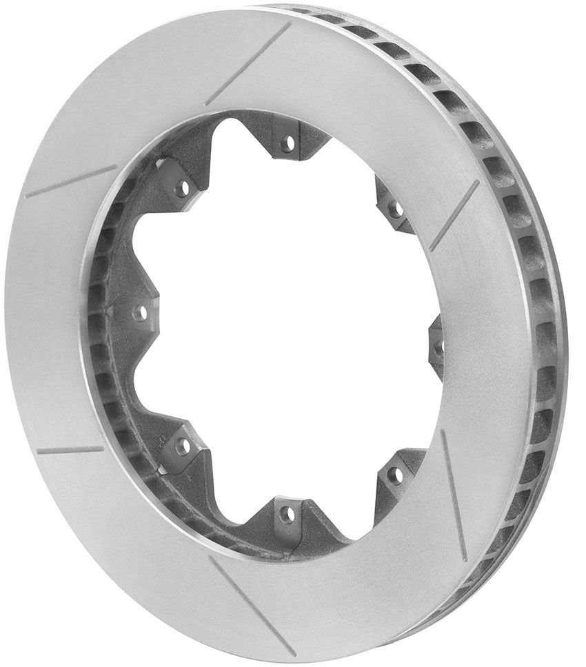 Wilwood GT 48 Curved Vane Slotted Rotor L/H WB160-11840