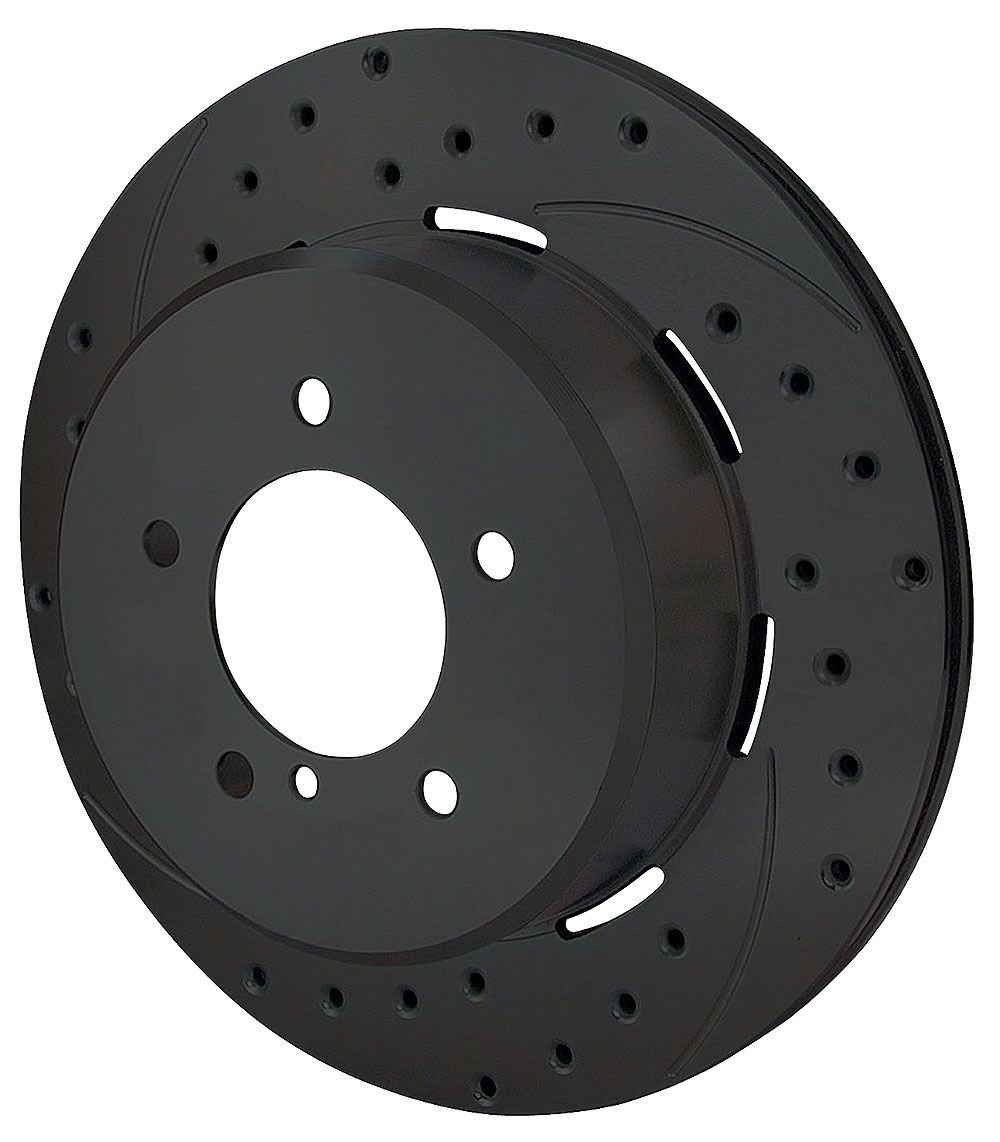 Wilwood SRP Drilled Rotor 12.19", R/H 2.31" OS, .81" Thick, 5 x 4.75" PCD WB160-8744-BK