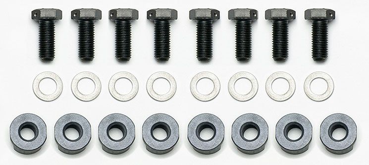 Wilwood Bolt Kit, Dynamic Mount Rotor 8 Bolts with T-Nuts, 5/16-24 WB230-14845