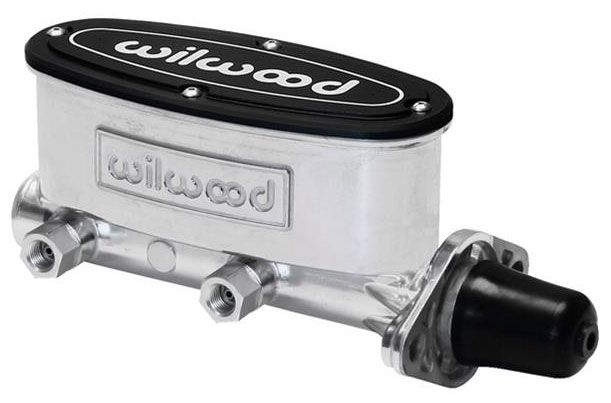 Wilwood 1" Aluminium Tandem Chamber Master Cylinder without Push Rod - Bright WB260-8555