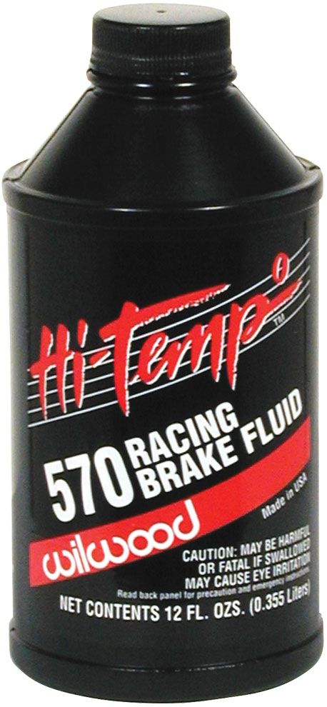 Wilwood Hi-Temp 570F Racing Brake Fluid 335ml Bottle WB290-0632