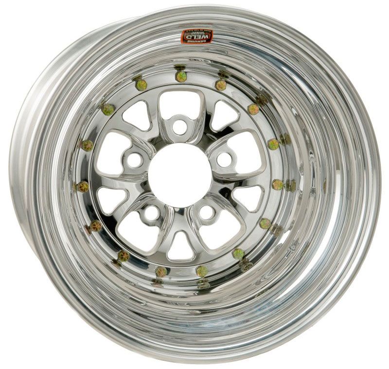 Weld Racing V-Series 15 x 10" Wheel, Polished WE784P-510208