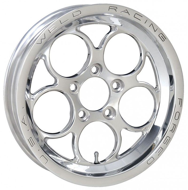 Weld Racing Magnum Drag 2.0 17" x 4.5" One Piece Wheel, Polished WE786P-1704204