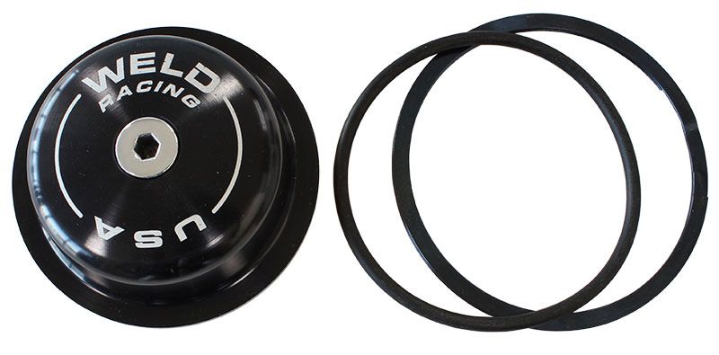 Weld Racing Hub Dust Cap - Black WEC0323B-OIL