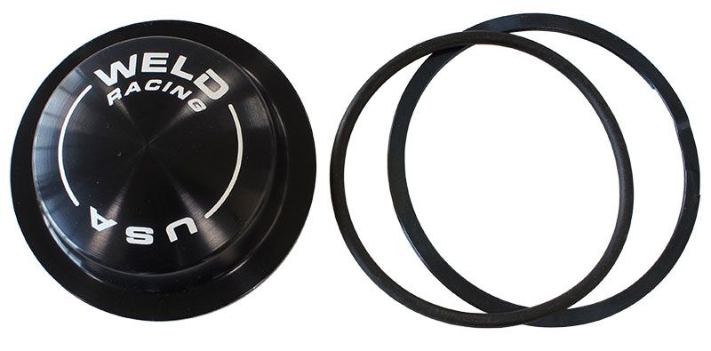 Weld Racing Hub Dust Cap - Black WEC0323B