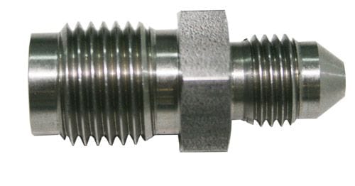 Aeroflow Performance 1/2"-20 Aeroflow Stainless Steel Inverted Flare Adapter -3AN AF342-03-03 SR