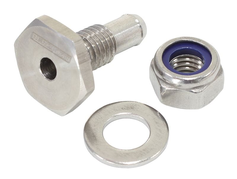 Aeroflow Performance 1/4" (6mm) Barb Port Aeroflow Vacuum Port Adapter Kit AF9091-04 SR