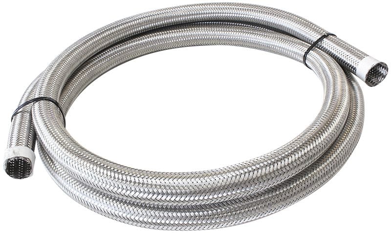 Aeroflow Performance 1 Metre Length Aeroflow 111 Series Stainless Steel Braided Cover 2-3/8" (60mm) I.D AF111-060-1M SR