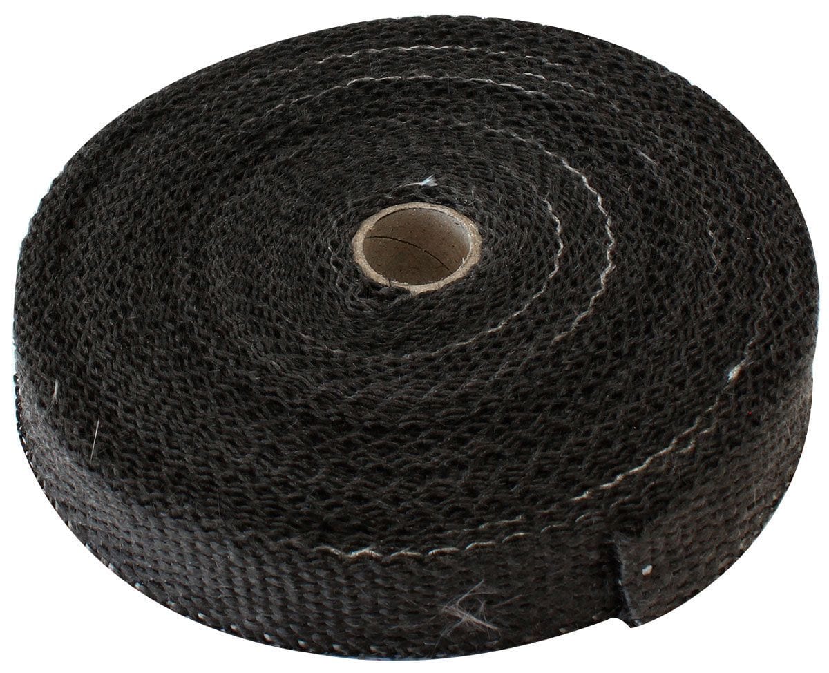 Aeroflow Performance 1" Wide, 50ft Length, Black Aeroflow Exhaust Insulation Wrap AF91-3004 SR