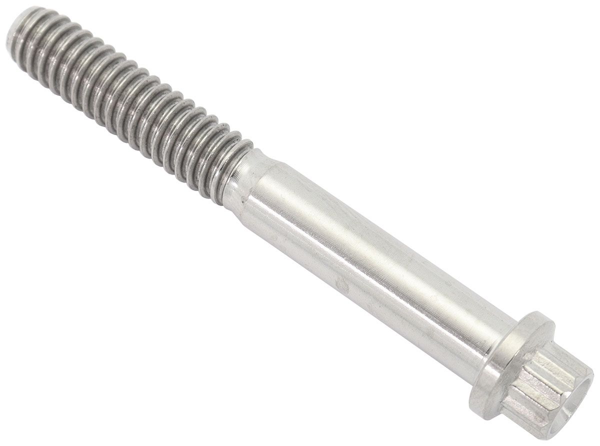 Aeroflow Performance 12 Point Head, Natural Finish, Sold Single. Aeroflow 1/4-20", UHL 2.00" Titanium Bolt AF3511-2000 SR