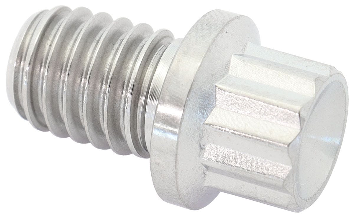 Aeroflow Performance 12 Point Head, Natural Finish, Sold Single. Aeroflow 3/8-16", UHL 0.500" Titanium Bolt AF3514-0500 SR