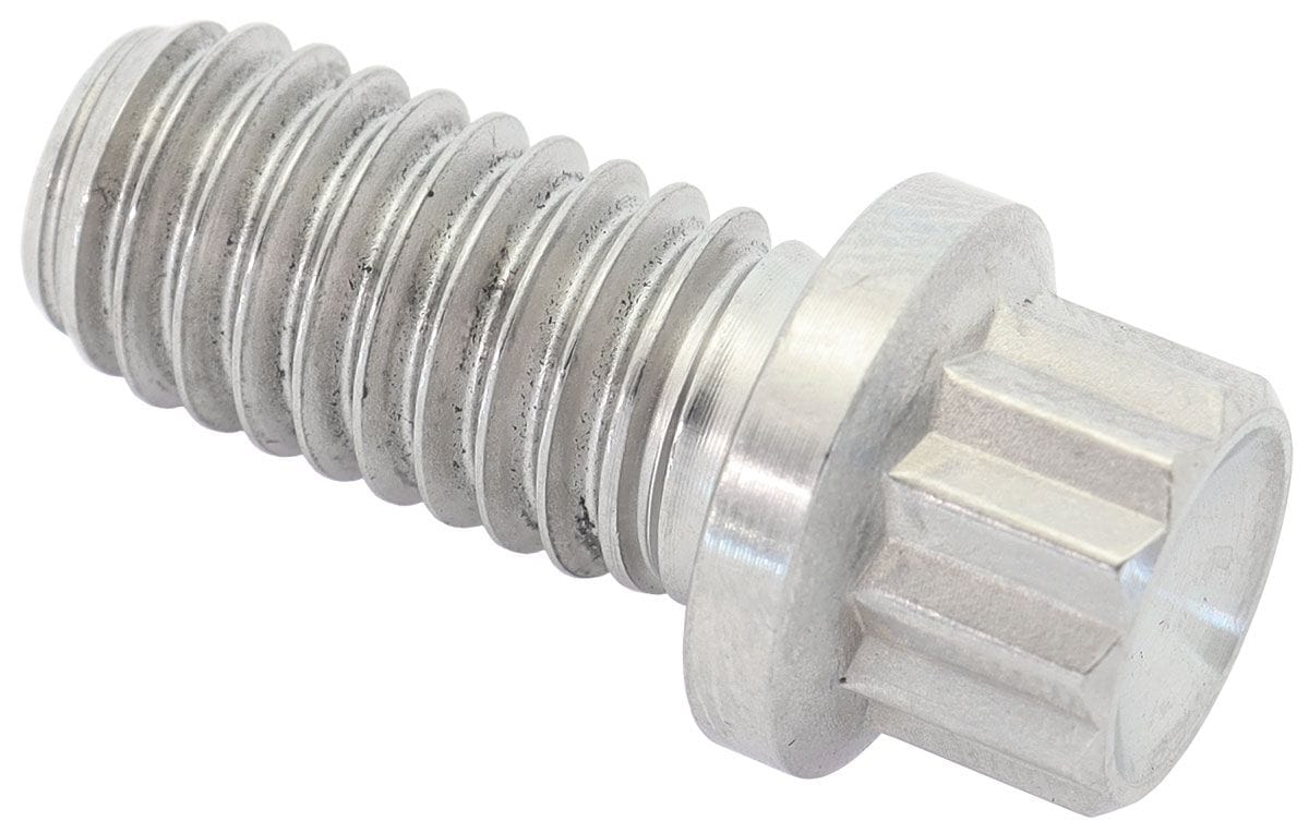 Aeroflow Performance 12 Point Head, Natural Finish, Sold Single. Aeroflow 3/8-16", UHL 0.750" Titanium Bolt AF3514-0750 SR