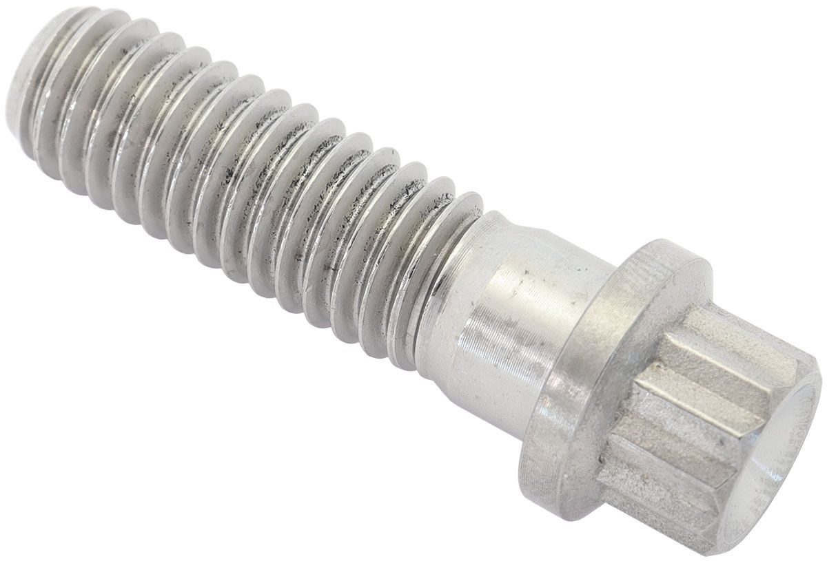 Aeroflow Performance 12 Point Head, Natural Finish, Sold Single. Aeroflow 3/8-16", UHL 1.25" Titanium Bolt AF3514-1250 SR