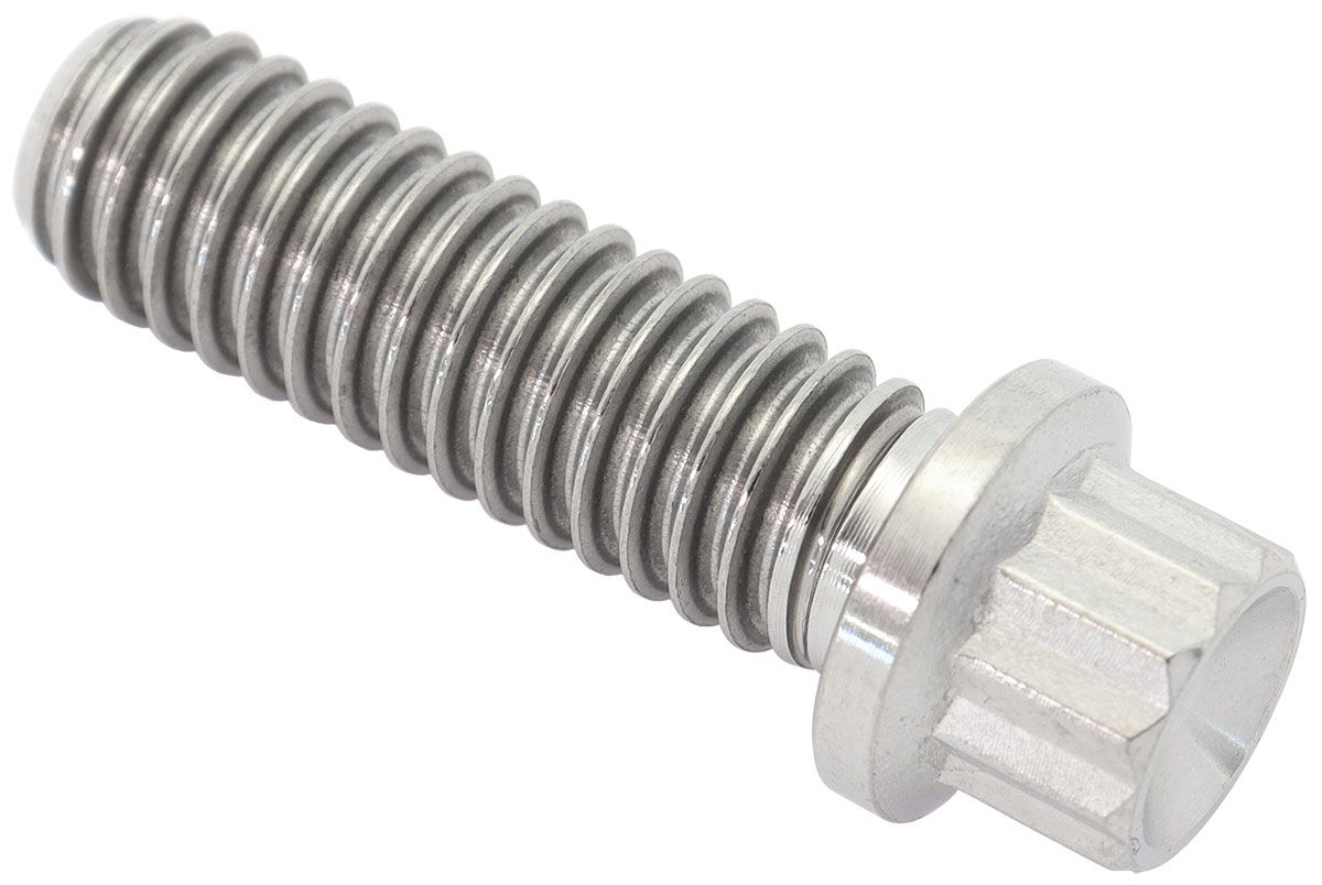 Aeroflow Performance 12 Point Head, Natural Finish, Sold Single. Aeroflow 5/16-18", UHL 1.00" Titanium Bolt AF3512-1000 SR