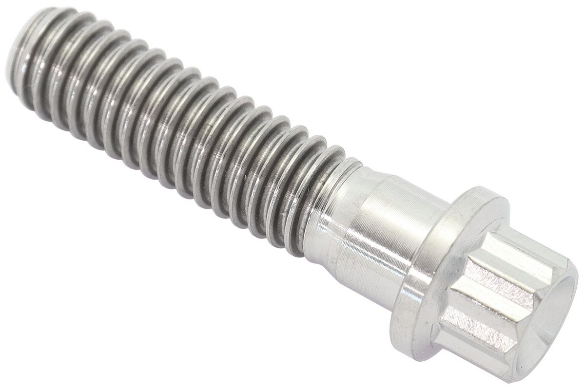 Aeroflow Performance 12 Point Head, Natural Finish, Sold Single. Aeroflow 5/16-18", UHL 1.25" Titanium Bolt AF3512-1250 SR