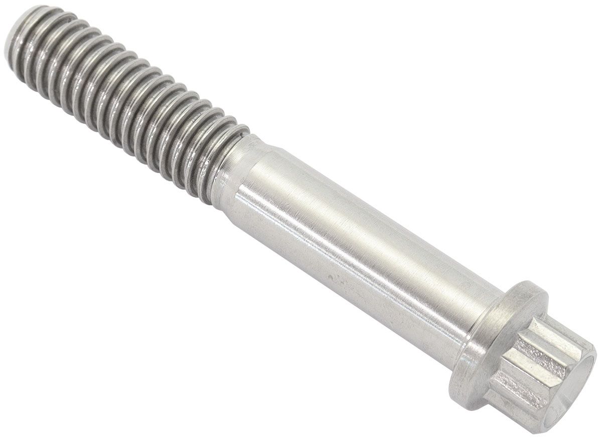 Aeroflow Performance 12 Point Head, Natural Finish, Sold Single. Aeroflow 5/16-18", UHL 2.00" Titanium Bolt AF3512-2000 SR