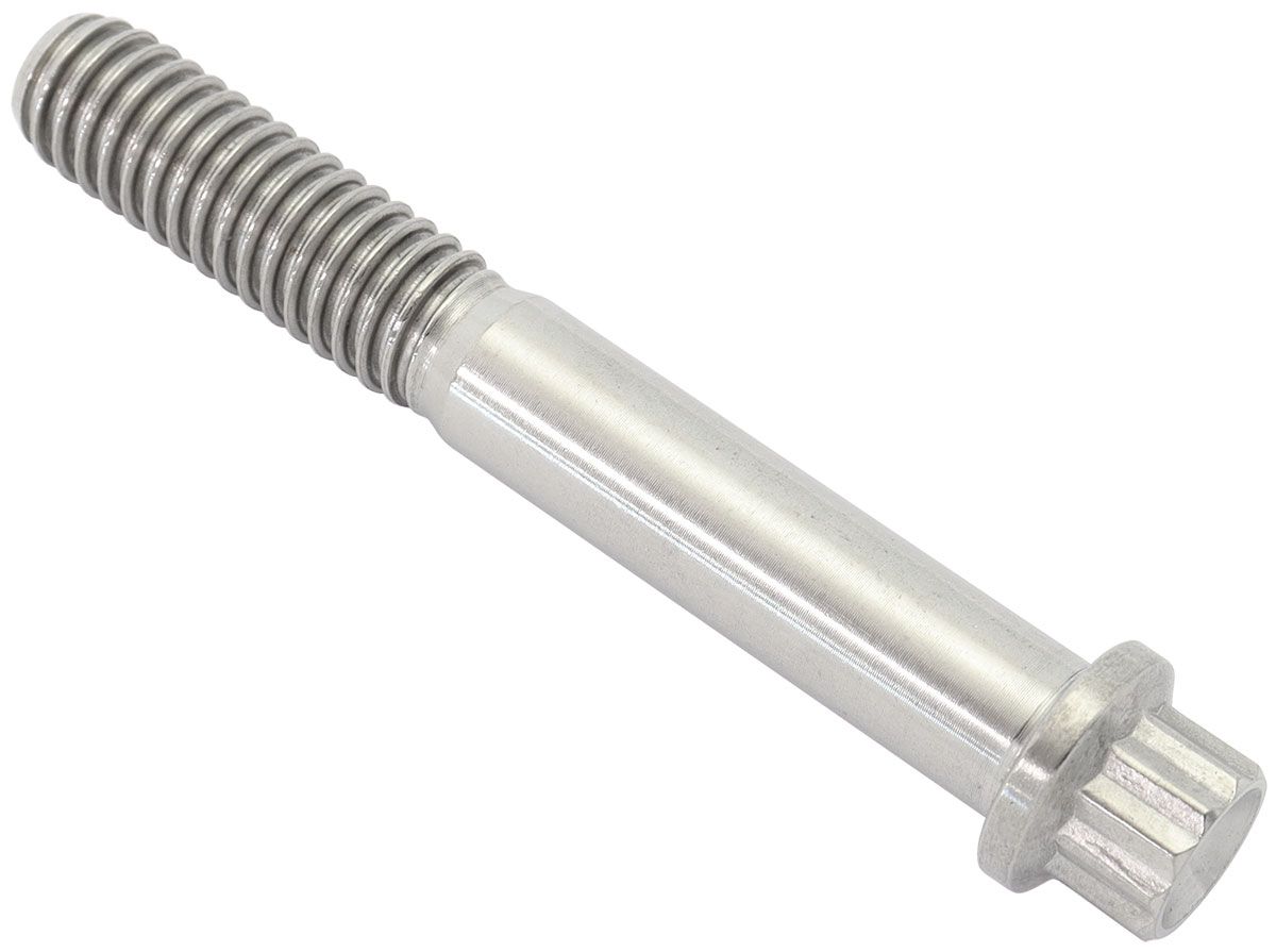 Aeroflow Performance 12 Point Head, Natural Finish, Sold Single. Aeroflow 5/16-18", UHL 2.25" Titanium Bolt AF3512-2250 SR