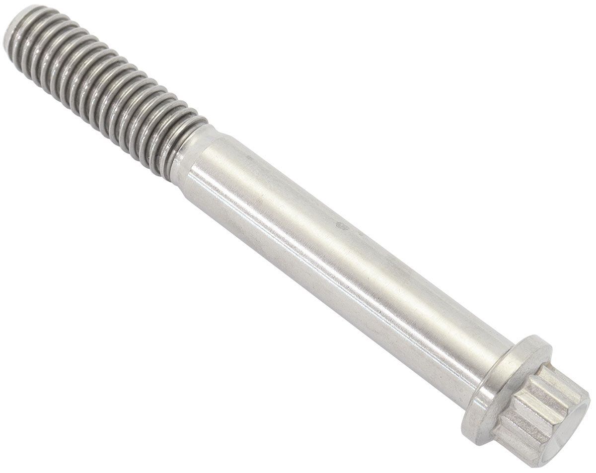Aeroflow Performance 12 Point Head, Natural Finish, Sold Single. Aeroflow 5/16-18", UHL 2.50" Titanium Bolt AF3512-2500 SR