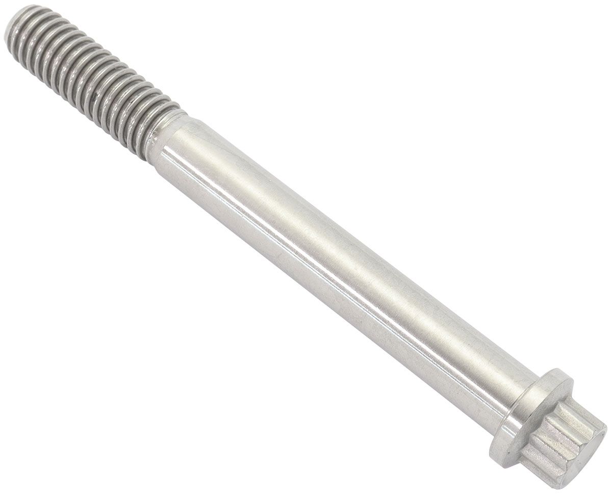 Aeroflow Performance 12 Point Head, Natural Finish, Sold Single. Aeroflow 5/16-18", UHL 3.00" Titanium Bolt AF3512-3000 SR