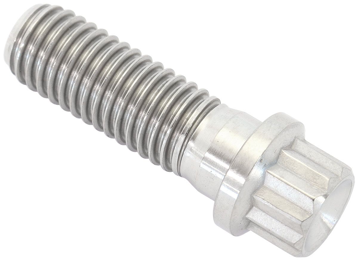 Aeroflow Performance 12 Point Head, Natural Finish, Sold Single. Aeroflow M10 x 1.50mm, UHL 30mm Titanium Bolt AF3504-1181 SR