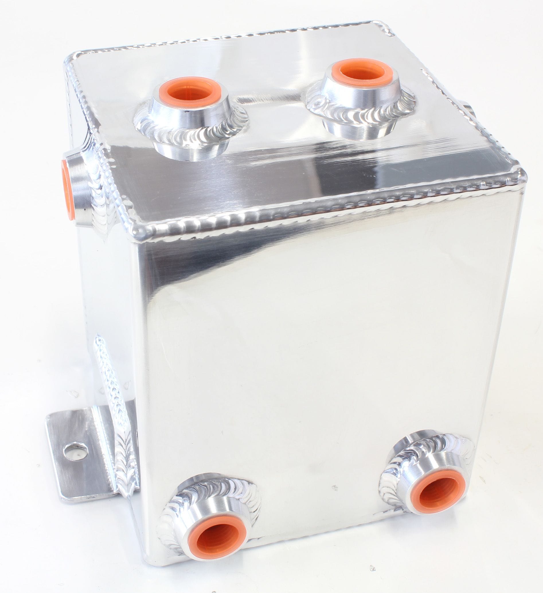 Aeroflow Performance 2.2L capacity, 5" L x 5" W x 6", Polished finish Aeroflow Universal Fabricated Alloy Tank AF77-1011 SR