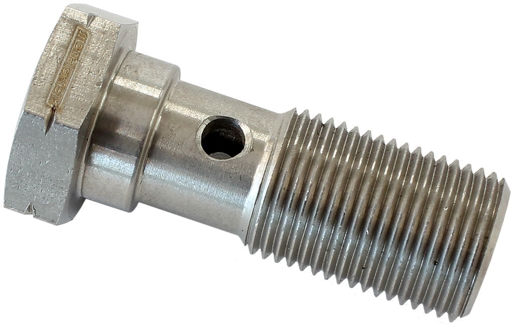 Aeroflow Performance 22.5mm Length Aeroflow Stainless Steel Banjo Bolt 1/8" BSPP AF303-03 SR