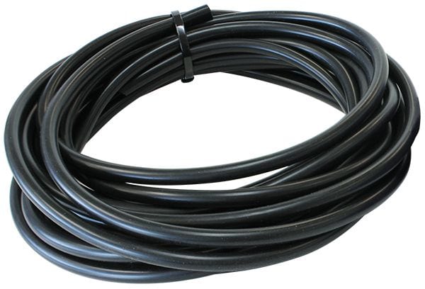 Aeroflow Performance 25ft. (7.6 metre) Length Aeroflow Gloss Black Silicone Vacuum Hose 5/32" (4mm) I.D AF9231-016-25 SR