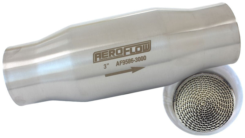 Aeroflow Metallic Catalytic Converter AF9586-3000