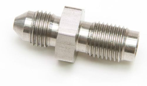 Aeroflow Performance 3/8"-24 Aeroflow Stainless Steel Inverted Flare Adapter -3AN AF340-03 SR