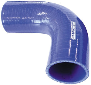 Aeroflow Gloss Blue 90° Silicone Elbow Hose 1-1/4" (32mm) I.D AF9003-125