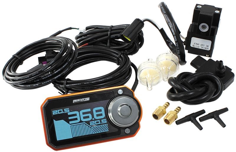 Aeroflow Performance 3-Stage Boost Settings with Over Boost Alert and AFR Display Aeroflow Digital Boost Controller Kit AF49-1061 SR