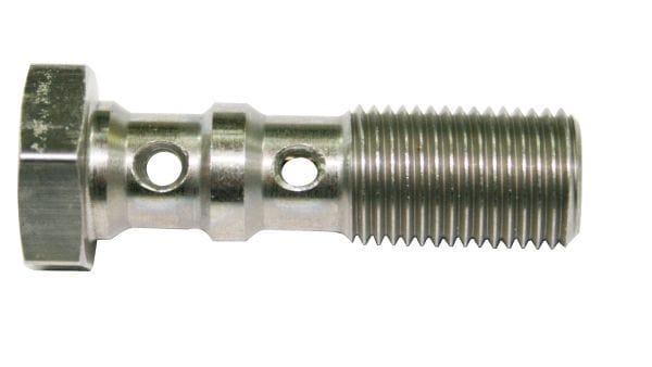 Aeroflow Performance 30mm Length Aeroflow Stainless Steel Double Banjo Bolt M10 x 1.25mm AF307-03 SR
