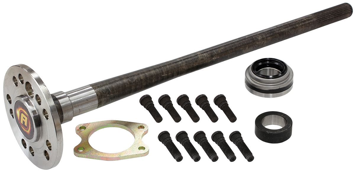 Aeroflow Performance 32" Length, 4" Spline Length With 5 x 4.50" & 4.750" Bolt Circle Aeroflow Ford 9" Cut To Fit Axle Kit - 31-Spline AF5079-1004 SR