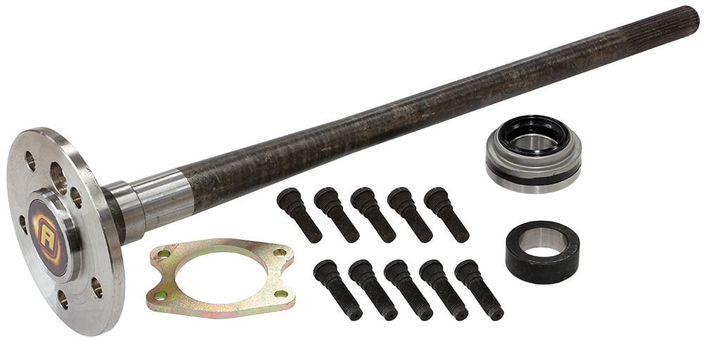 Aeroflow Performance 32" Length, 4" Spline Length With 5 x 4.50" Bolt Circle Aeroflow Ford 9" Cut To Fit Axle Kit - 28-Spline AF5079-1001 SR