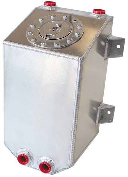 Aeroflow Performance 8-1/16" L x 8-1/16" W x 15-15/16" H (20.5cm x 20.5cm x 40.5cm) AF85-2030ABLK - ALLOY FUEL CELL 11.35 LITRE SR