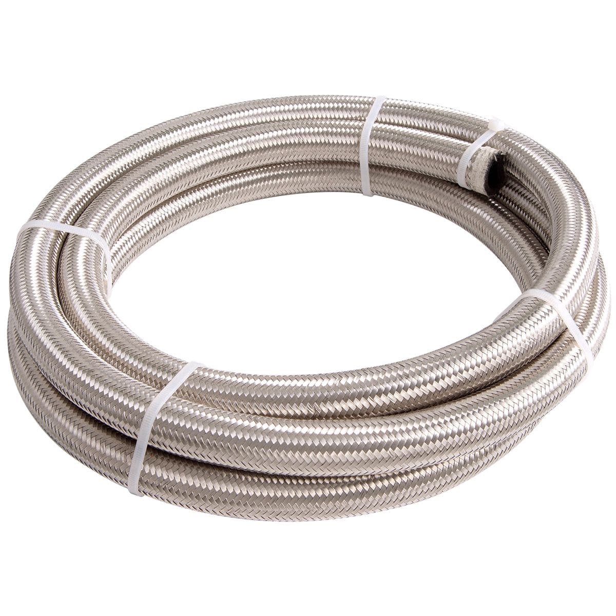 Aeroflow Performance Aeroflow -4 / 30 / Silver 100 Series Stainless Steel Braided Hose SR
