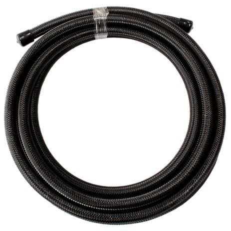 Aeroflow Performance Aeroflow -8 / 30 / Black 100 Series Stainless Steel Braided Hose SR