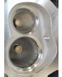 Aeroflow Performance Aeroflow AF95-0400 Bare Small Block Chev 327-350-400 212cc Aluminium Cylinder Heads with 66cc Chamber (Pair) 
2.21" x 1.30" Intake Port, 1.42" x 1.53" Exhaust Port SR