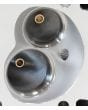 Aeroflow Performance Aeroflow AF95-0427 Bare Big Block Chev 396-454 320cc Aluminium Cylinder Heads with 120cc Chamber (Pair) 
2.45" x 1.75" Intake Port, 1.75" x 2.00" Exhaust Port SR